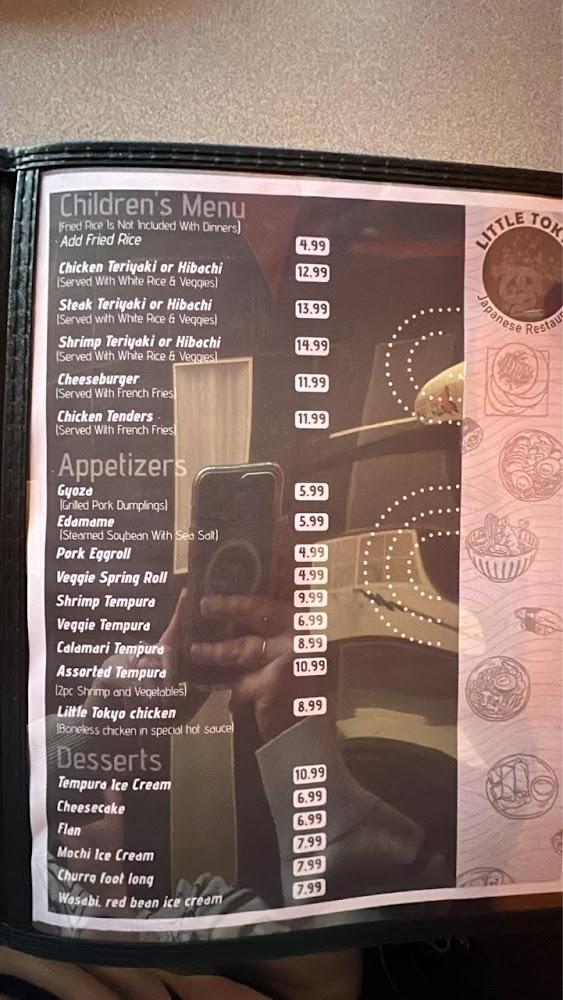 Little Tokyo Japanese Restaurant Menu image 3